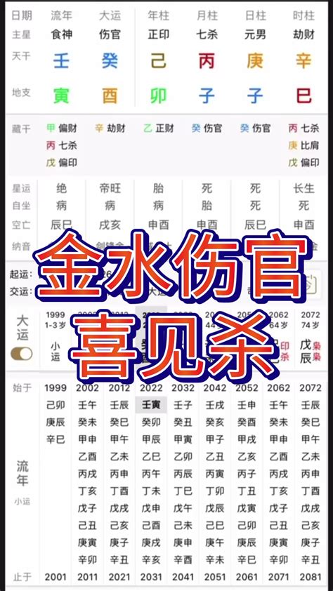 金水命|八字算命：八字金水格局